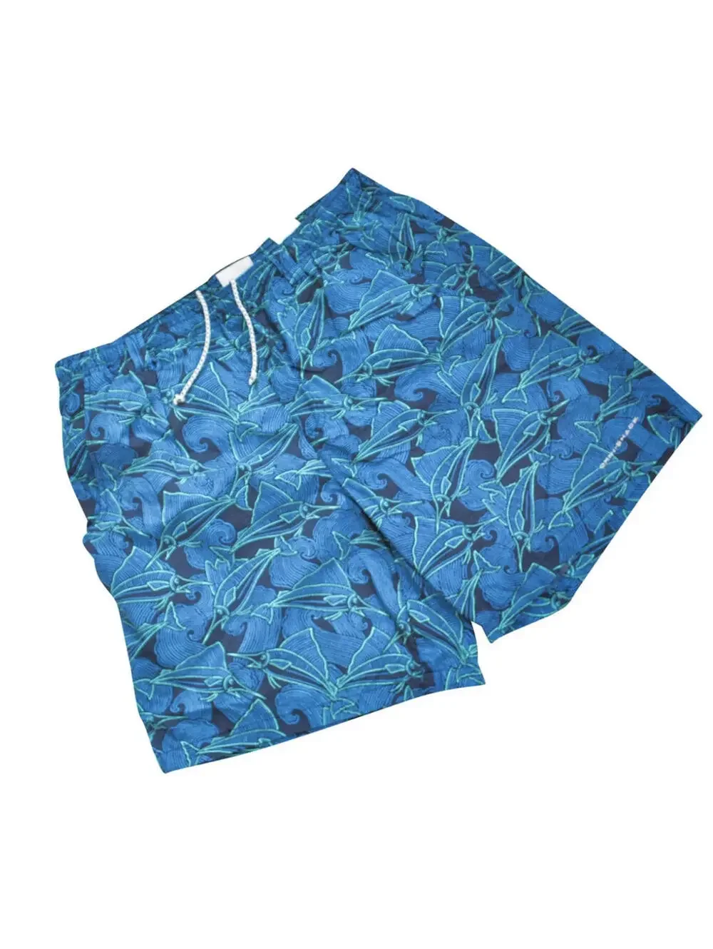Columbia Sportswear Mens Swim Pattern Blue Swimsuit Size Medium (33-34)